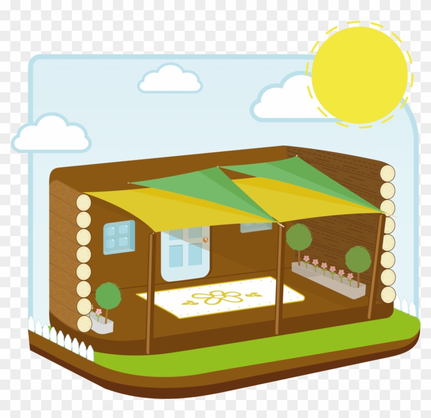 Inspirational Shade Sail Setups - Inspirational Shade Sail Setups #1601355