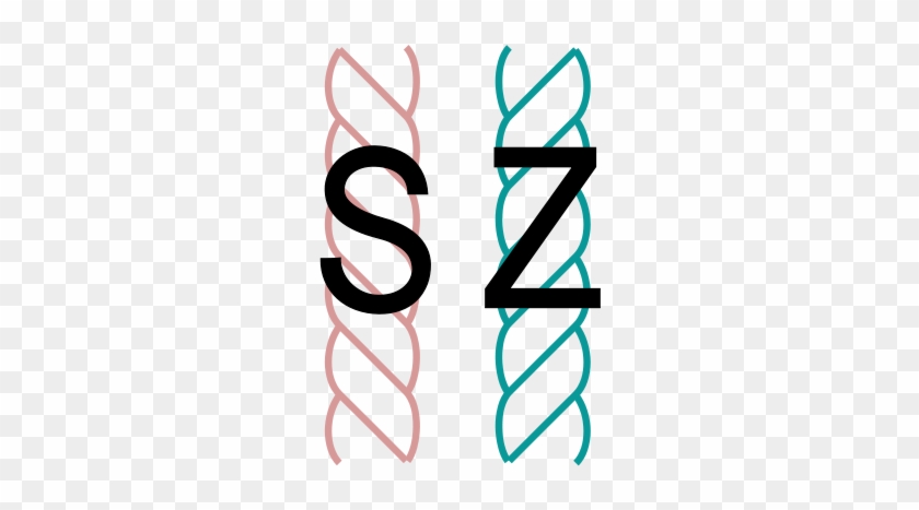 S Twist And Z Twist Yarns - Z Twist S Twist #1601359