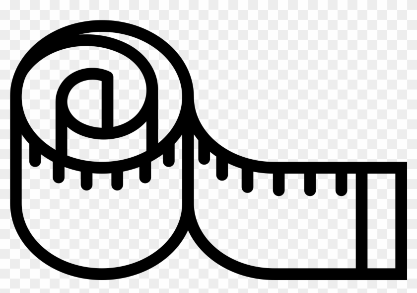 Open - Tape Measure Icon Png #1601432