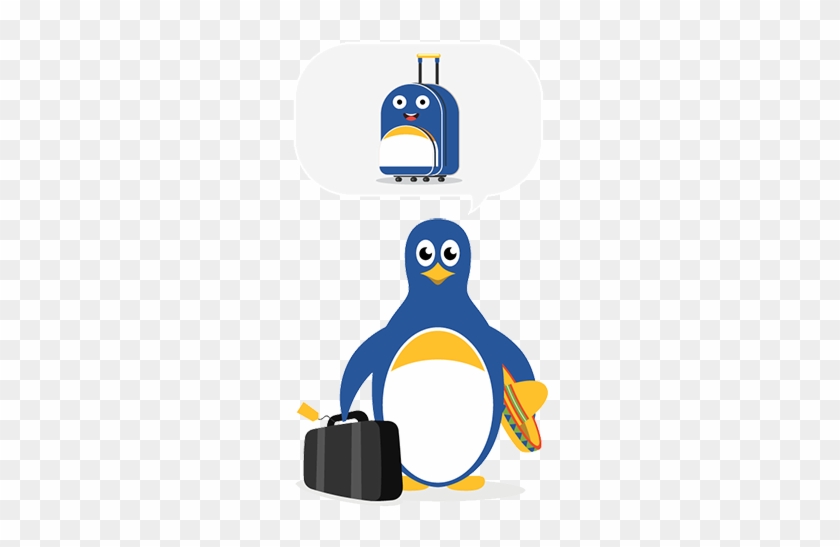 Travel Baggage Cover - Cartoon #1601468