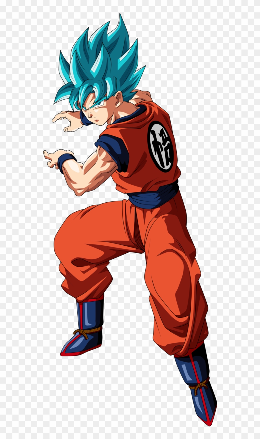 Goku Clipart Super Sayin - Goku Super Sayayin Blue Png #1601482