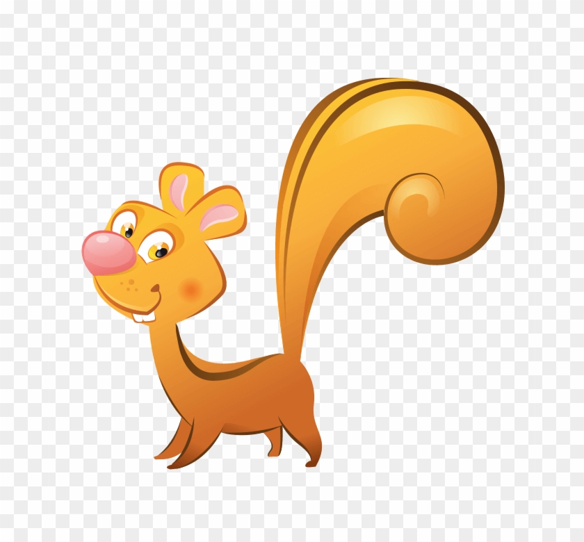 Baby Squirrel - Cartoon #1601553