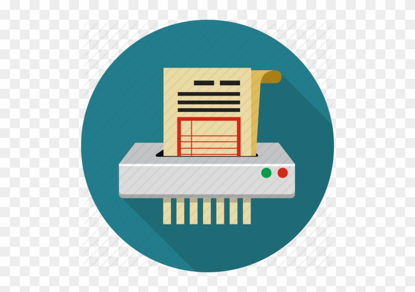 Shredder Machine Icon Clipart Paper Office Shredders - Shredder Machine Icon #1601874