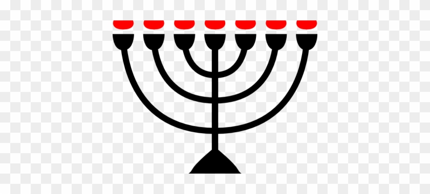 Menorahs Background Clipart - Judaism Symbols And Names #1602113