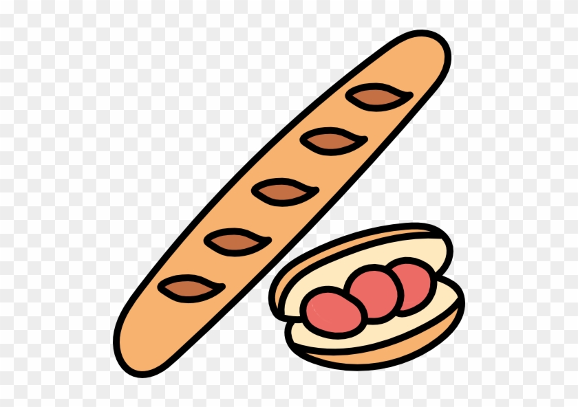Baguette Free Icon - Baguette Free Icon #1602325