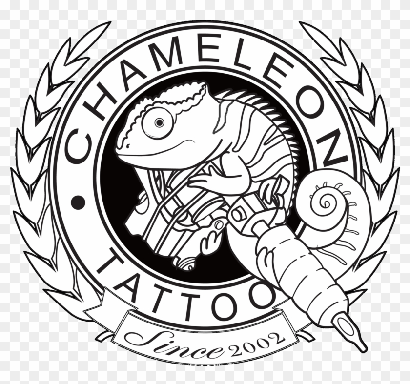 Chameleon Drawing Tattoo - Chameleon Tattoo Studio #1602573