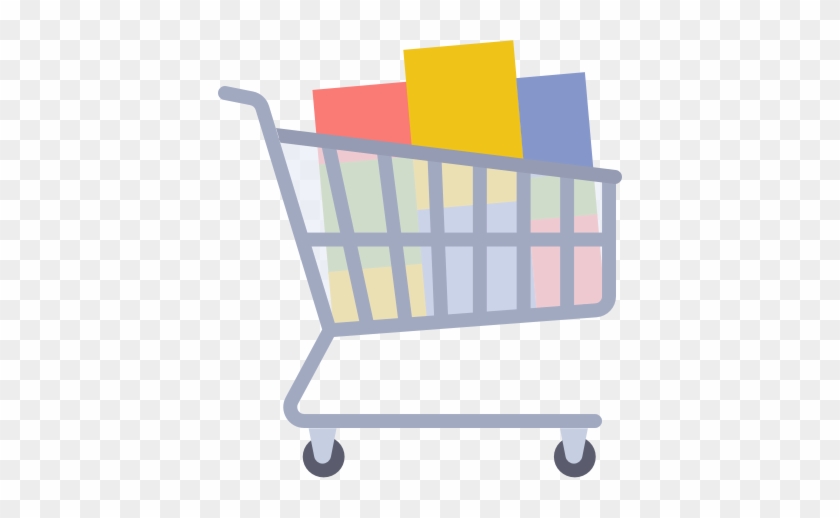 Peapod - Shopping Trolley Illustration #1603306
