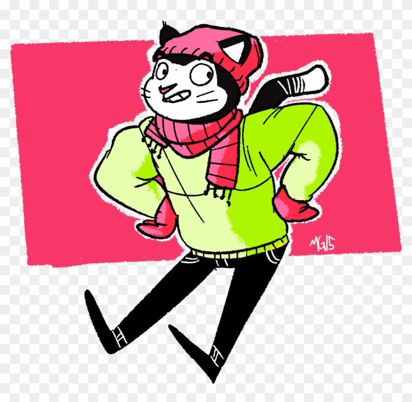 Highlighter Cat - Cartoon #1603474