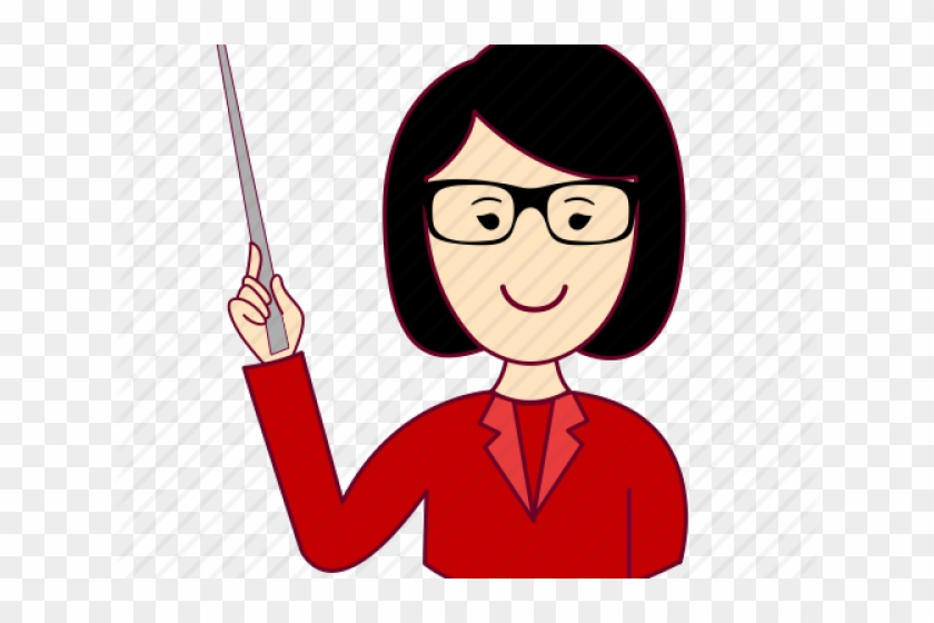 Glasses Clipart Teacher - Professora Ruiva Png #1603507