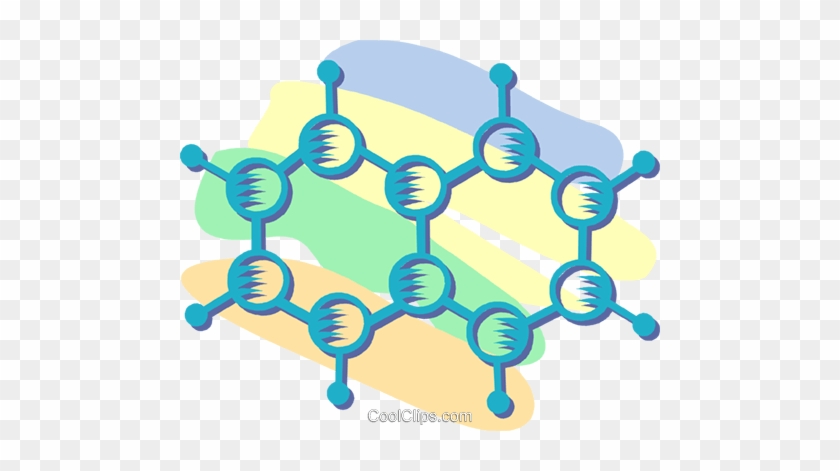 Molecules Royalty Free Vector Clip Art Illustration - Molecules Royalty Free Vector Clip Art Illustration #1603894