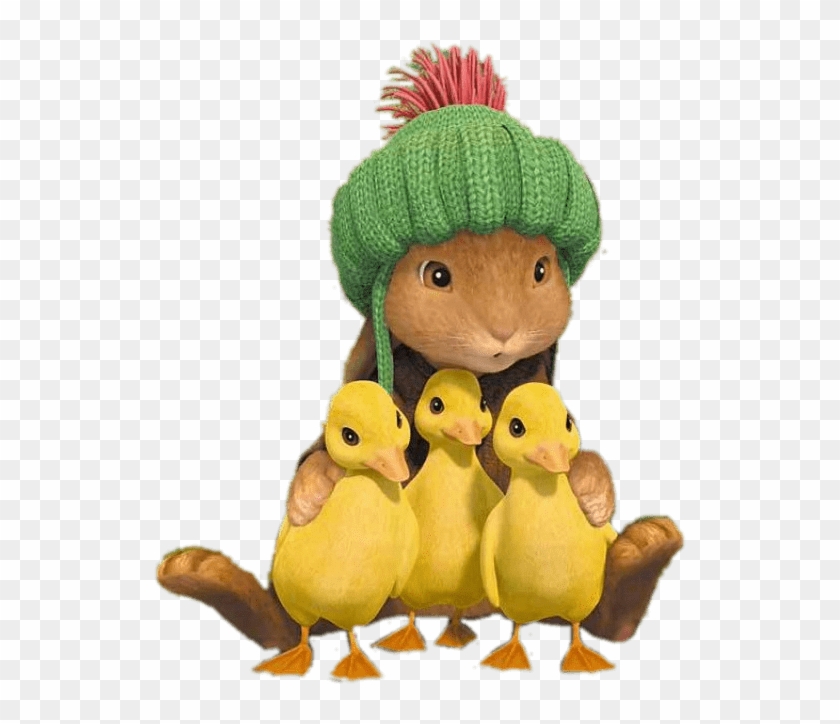 Benjamin Bunny And Three Ducklings Transparent Png - Benjamin Bunny Png #1603922