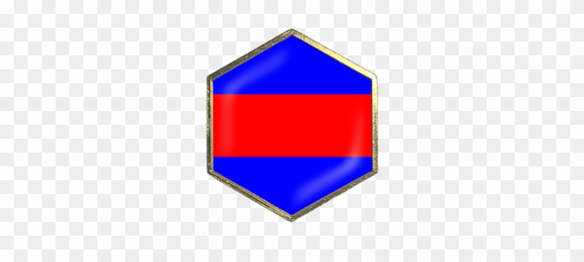 Maritime Signal Flag "3" Hex - International Maritime Signal Flags #247293