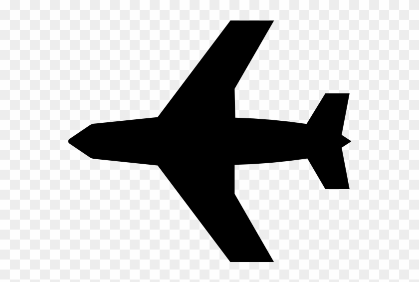 Ryanlerch Airplane Roadsign 2 Scalable Vector Graphics - Black And White Airplane #247399