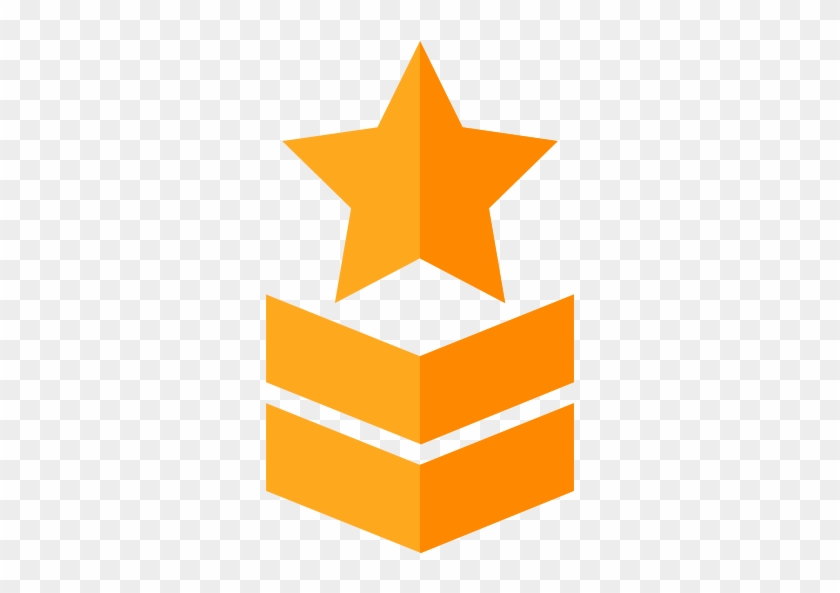 Military Rank Free Icon - Rank Icono #247541