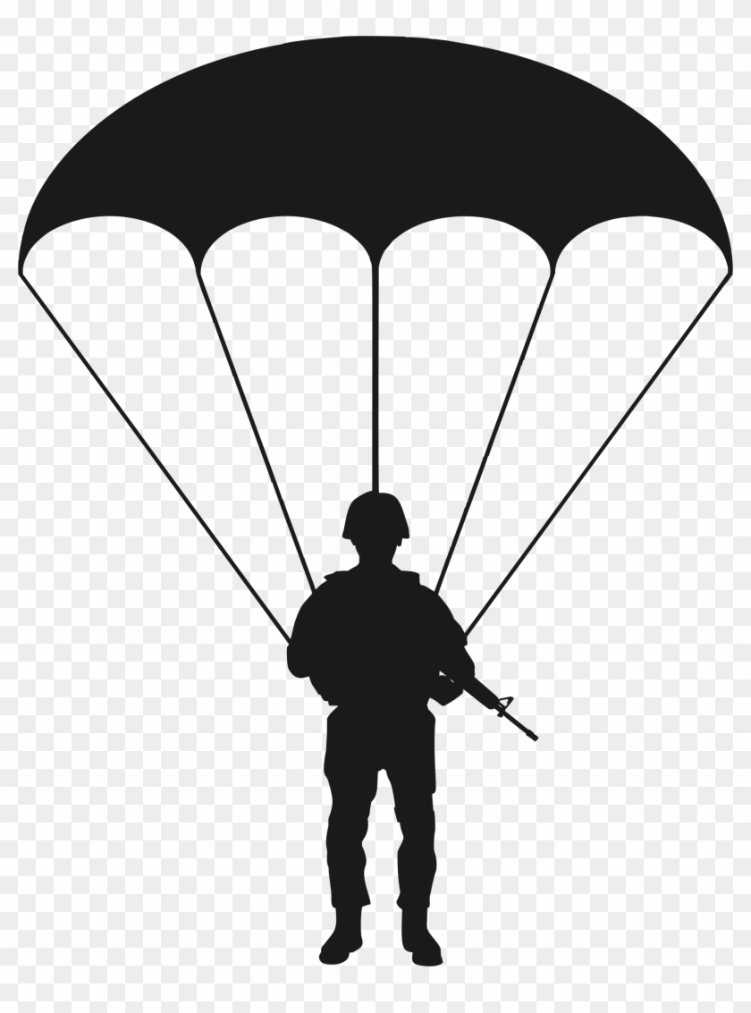 Big Image - Paratrooper Silhouette #247780