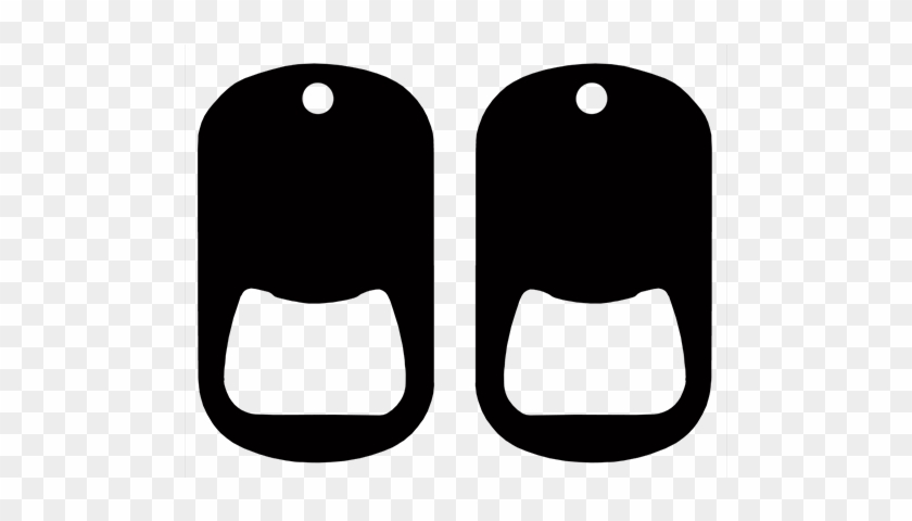 Kolorcoatâ„¢ Dog Tag Opener - Bottle Opener Clip Art #247962