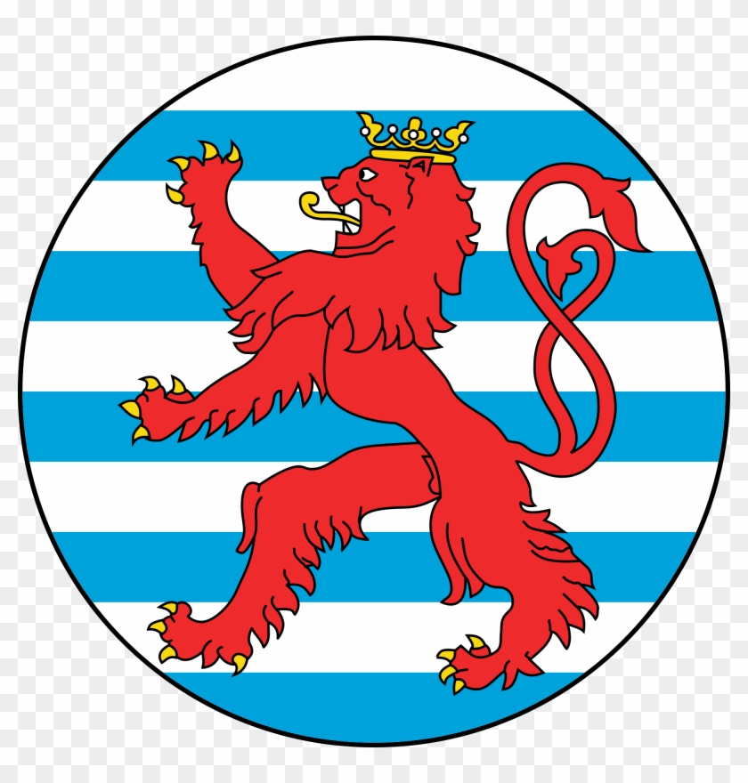 Luxembourg Aviation Rondel - Luxembourg Roundel #248333
