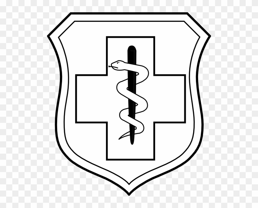 This Image Rendered As Png In Other Widths - Air Force Medical Badge #248622