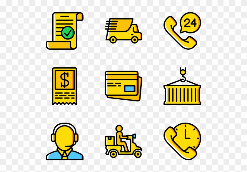 Delivery 50 Icons - Comma #248859