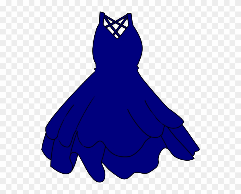 Blue Dress Clip Art #249084