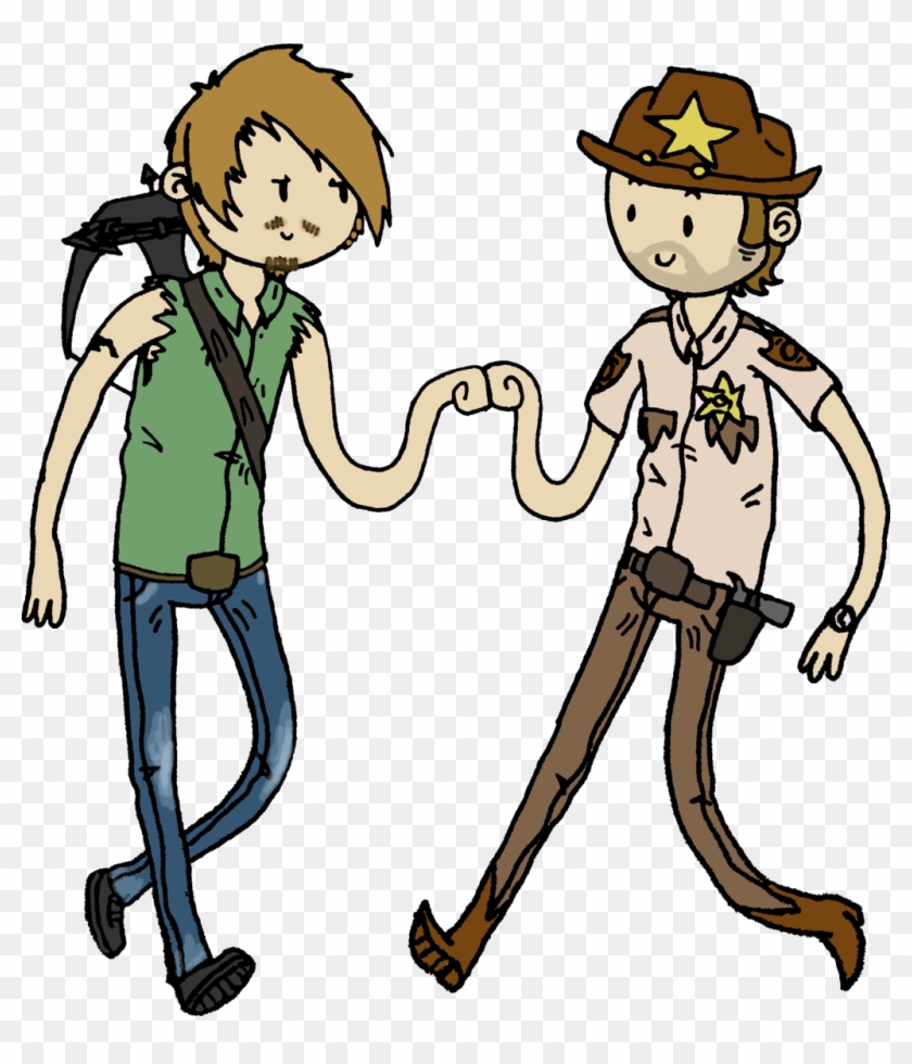 Deviantart - - Cartoon Daryl Walking Dead #249412