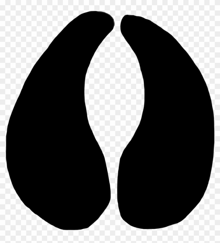 Cow Footprint Clipart Paw Prints - Cow Footprint Png #249417