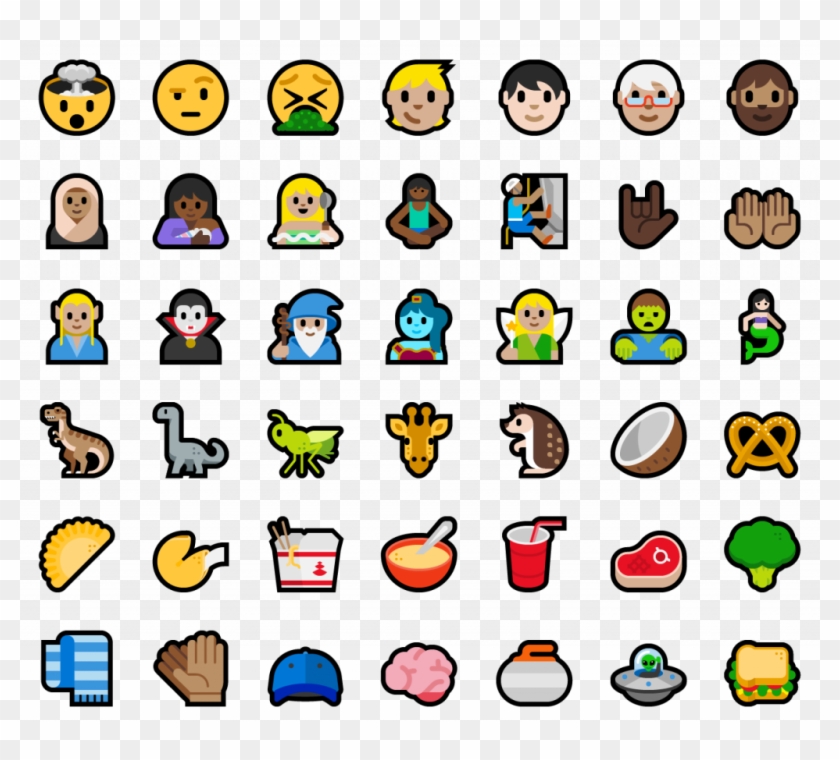 New Emoji Included In This Build - Windows 10 Mobile #249843