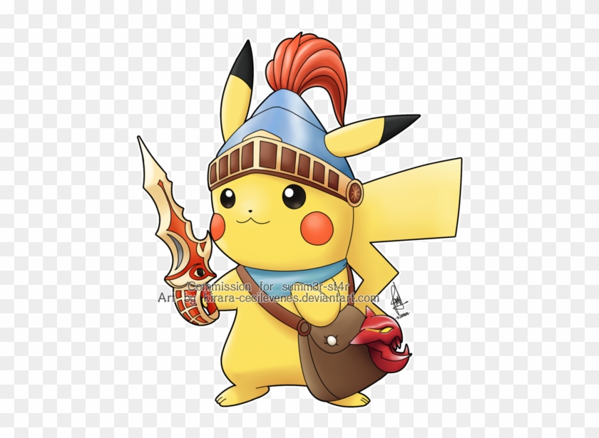 Pikachu X Beaver Knight By Kirara-cecilvenes - Beaver Knight #250249