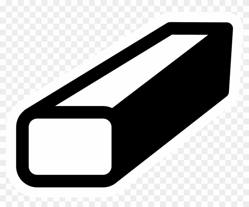 Eraser Tool Clipart - Eraser Clipart Black #250776
