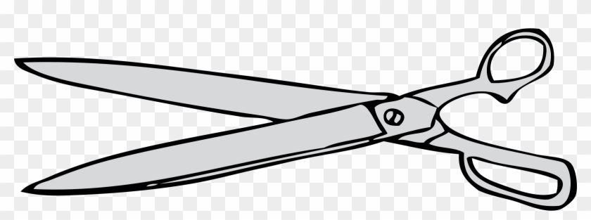 Free Paper Shears - Sharp Objects Black And White #251072