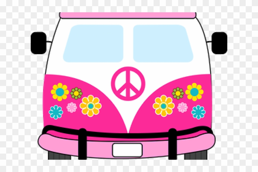 Hippie Clipart Kombi - Hippie Clipart #1604930