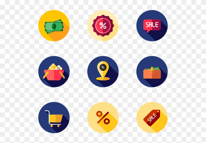 Icons Free Black Friday - Vector Sale Icon #1605130