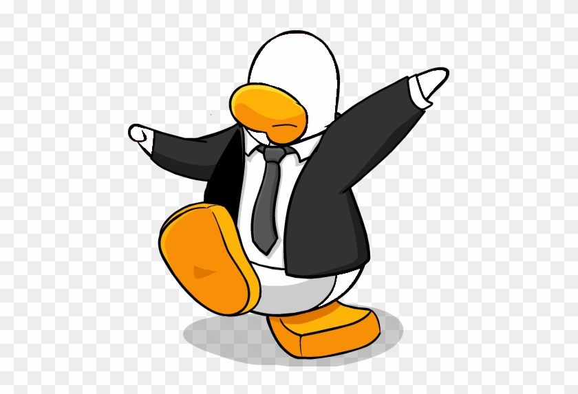 Happy Tuesday Cute Clipart - Club Penguin Transparent Penguin #1605410