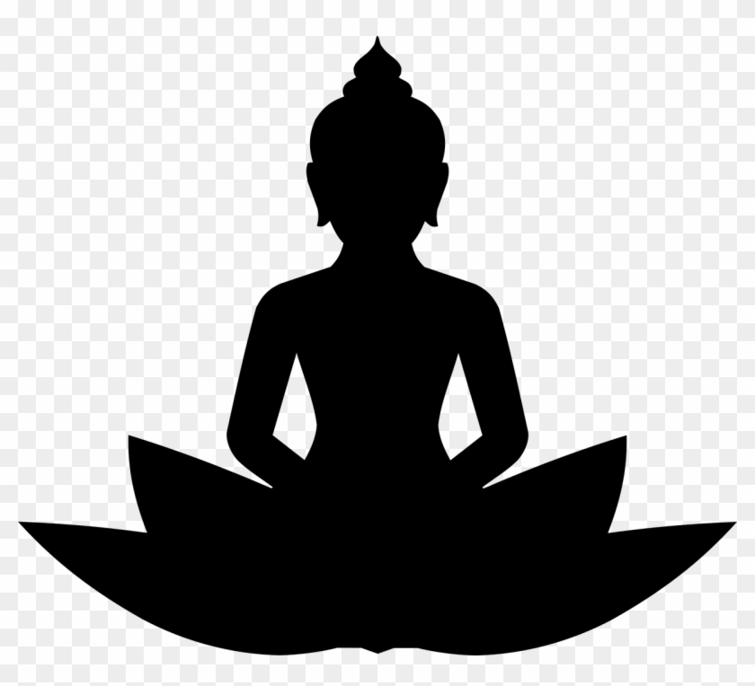 Buddha Zen Serenity - Buddha Silhouette Png #1606085
