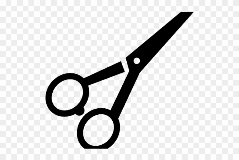 Black Hair Clipart Vintage Salon - Hair Stylist Scissors Clipart #1606665