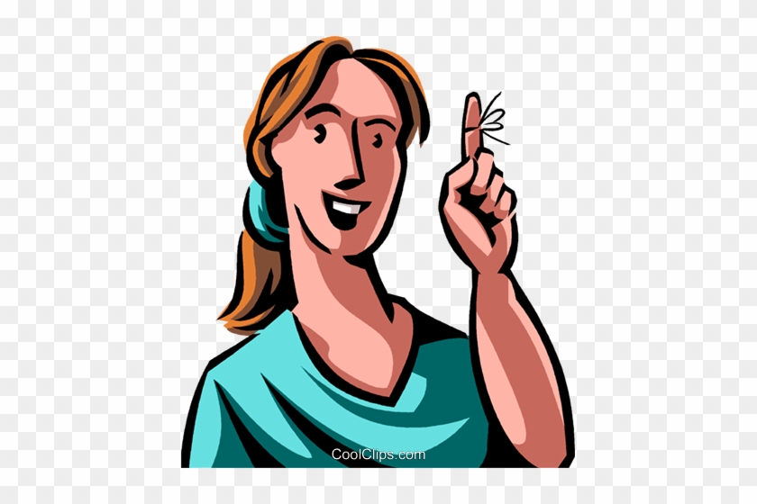 Motivated Woman Royalty Free Vector Clip Art Illustration - Motivated Woman Royalty Free Vector Clip Art Illustration #1607367