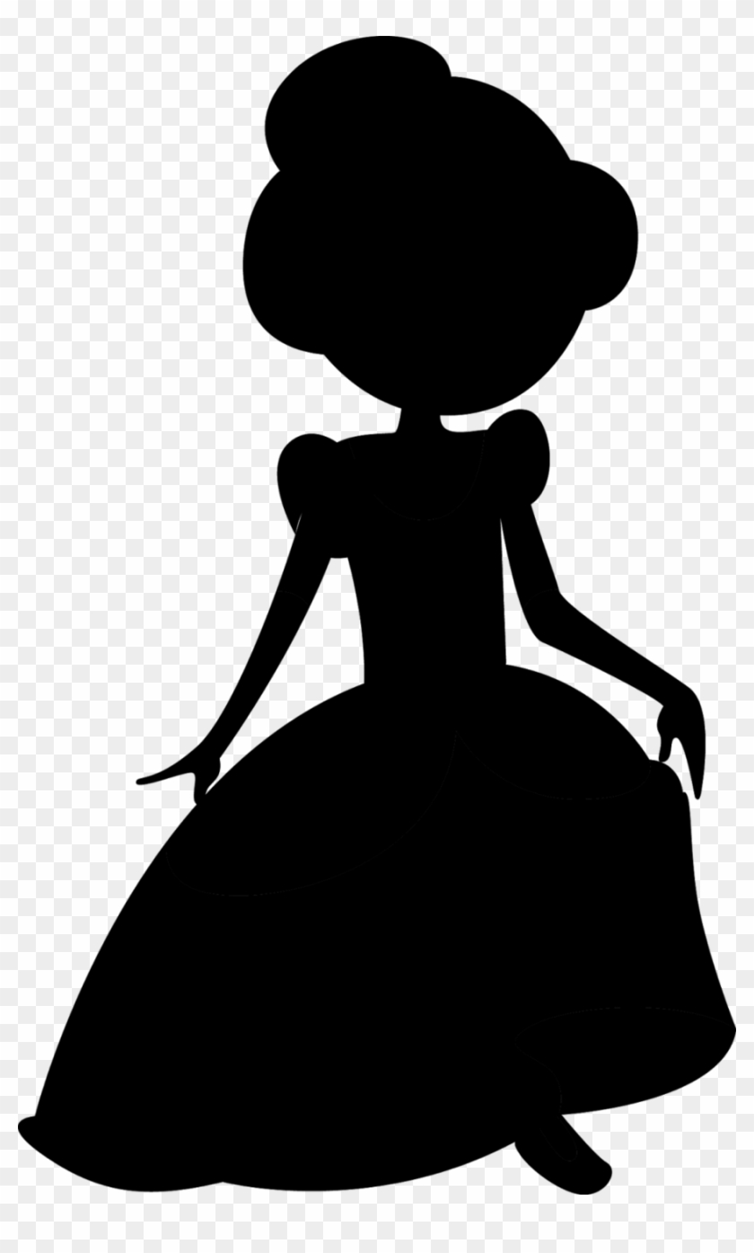 Silhouette Clipart Dress Silhouette Clip Art - Illustration #1607555