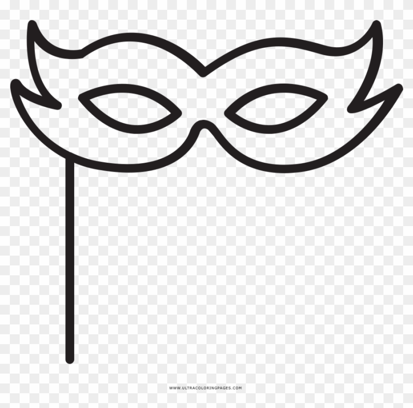 Eye Mask Coloring Page - Eye Mask Coloring Page #1607558