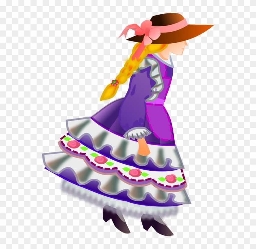 Download Computer Icons Flower Girl Flower Girl - Lass Clipart #1607704