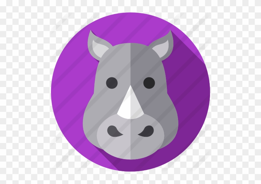 Rhinoceros Free Icon - Cartoon #1608367