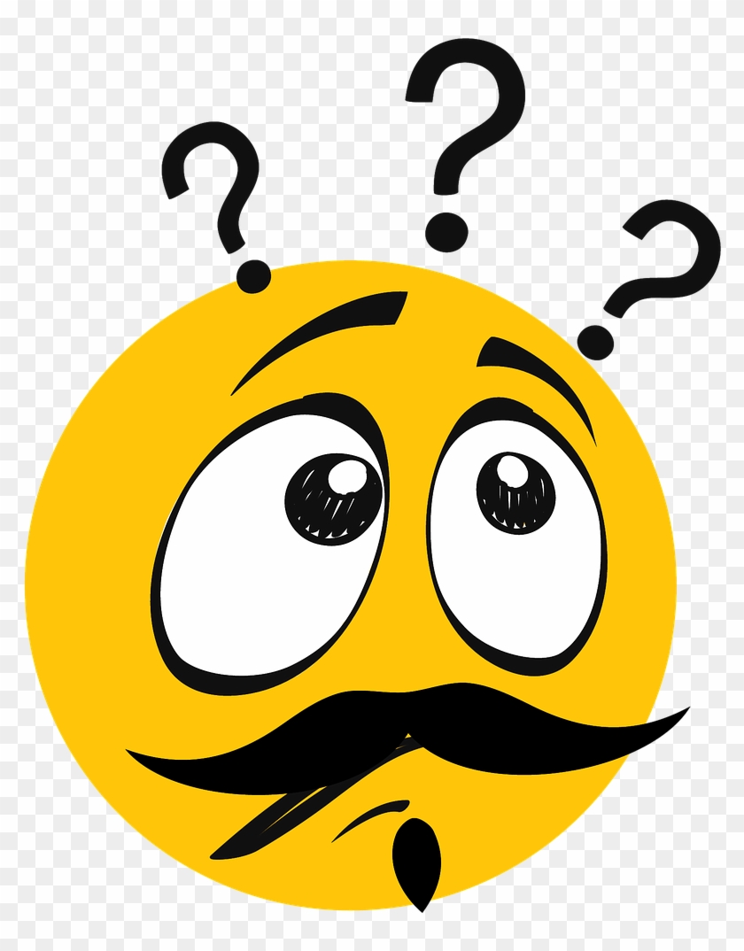 Pictures, Free Photos, - Question Face Emoji Transparent #1608617