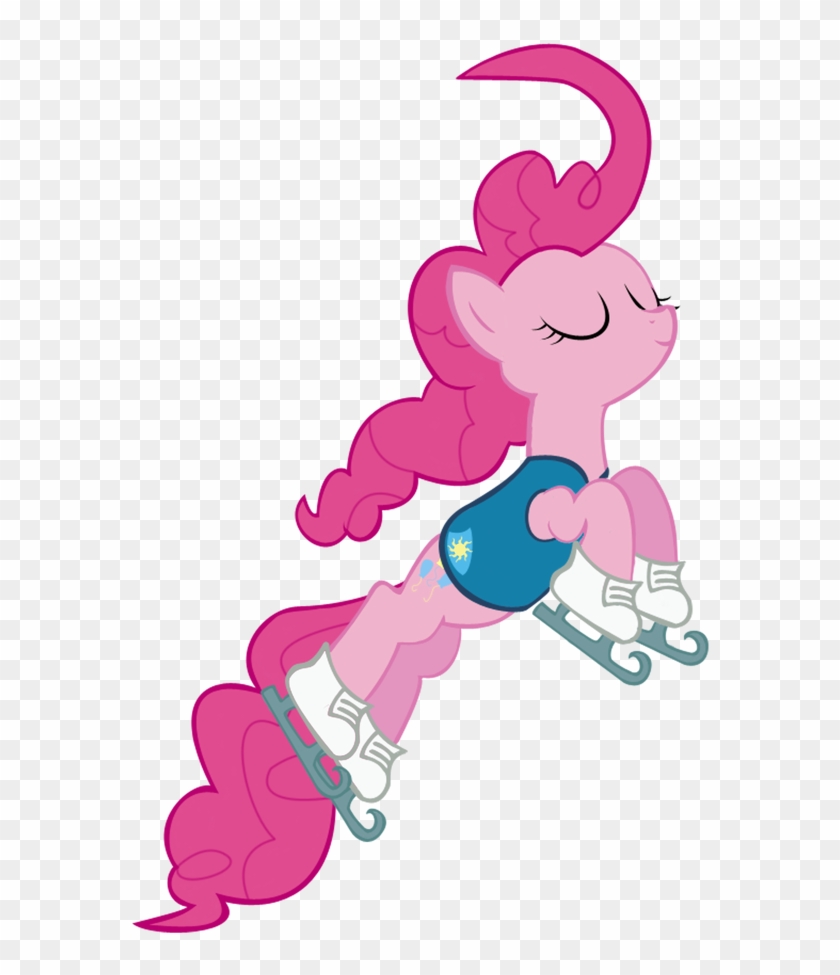 Pinkie Pie Ice Skates By Mastermcnugget - Pinkie Pie Winter Wrap Up #1608658