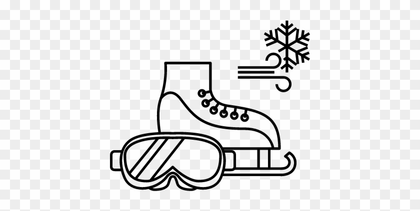 Ice Skating Equipment Vector - Ice Skating Equipment Vector #1608660