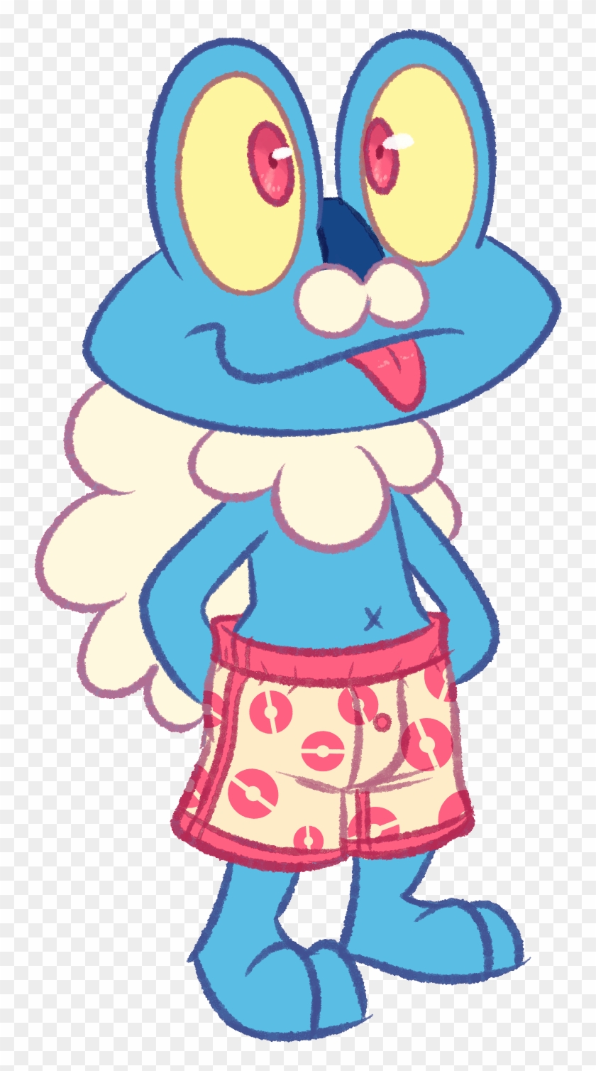 Froakie In Boxers - Cartoon #1609190