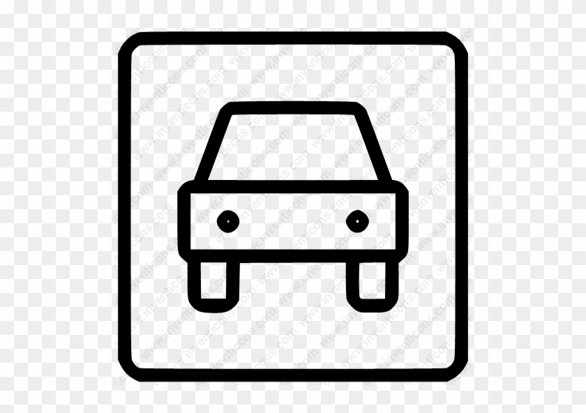 Car Navigation Parking Sign - Car Navigation Parking Sign #1609241