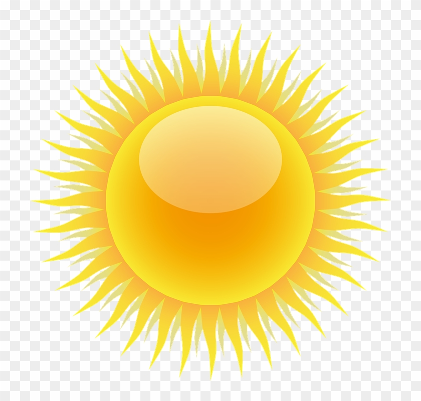 Gold Sun Png - Clip Art Sun #1609343