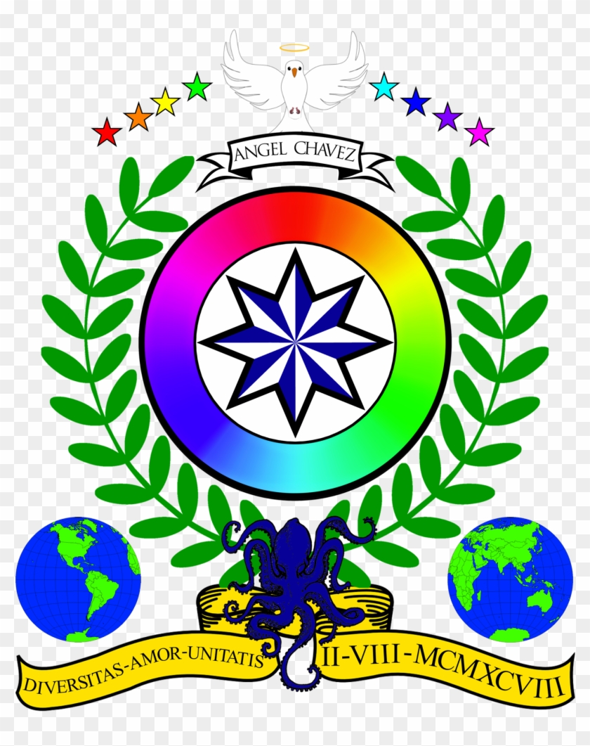 Angel Chavez Coat Of Arms By Angelchavez98 - Coroa De Louros Png #1609844