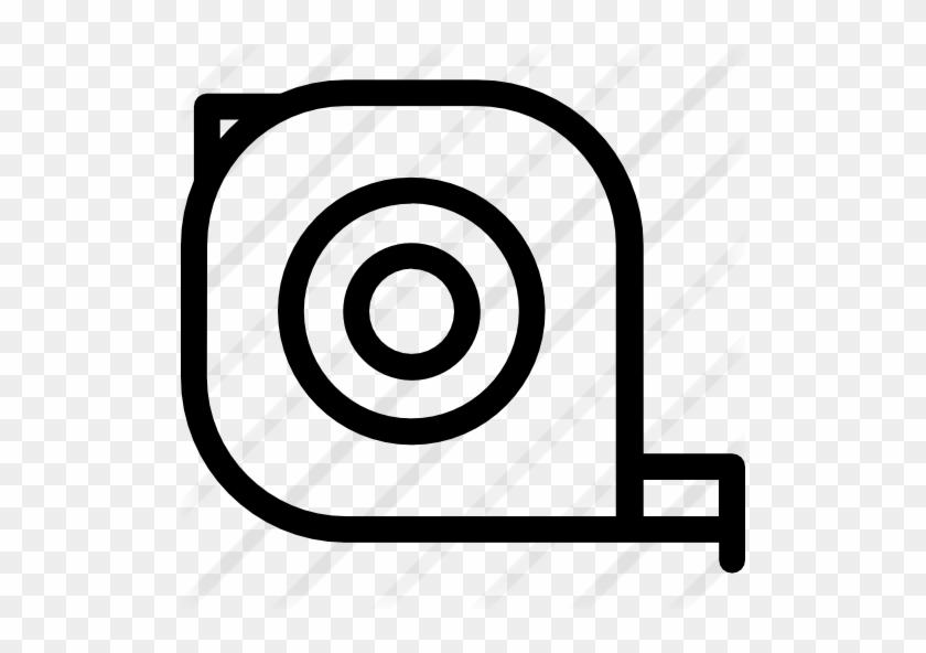Measuring Tape Free Icon - Circle #1609985