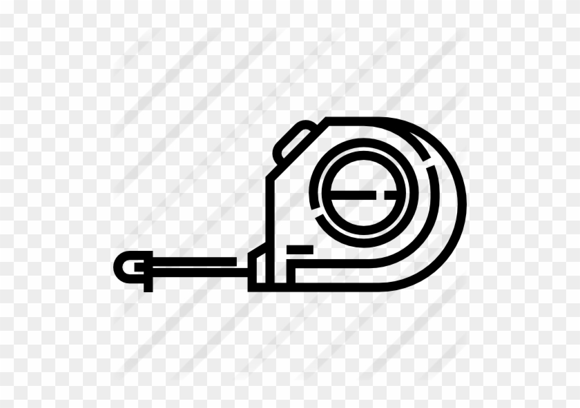 Measuring Tape Free Icon - Circle #1609996
