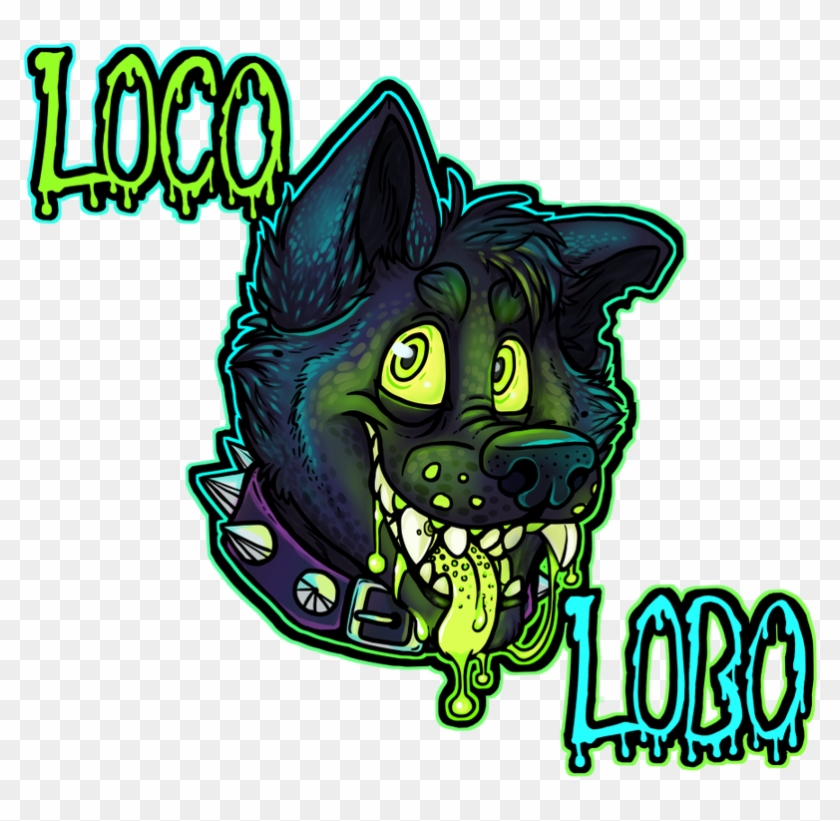 Loco Lobo By Klumpeh - Cartoon #1610195